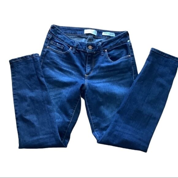 Jessica Simpson Forever Rolled Skinny Blue Jeans - Picture 1 of 6